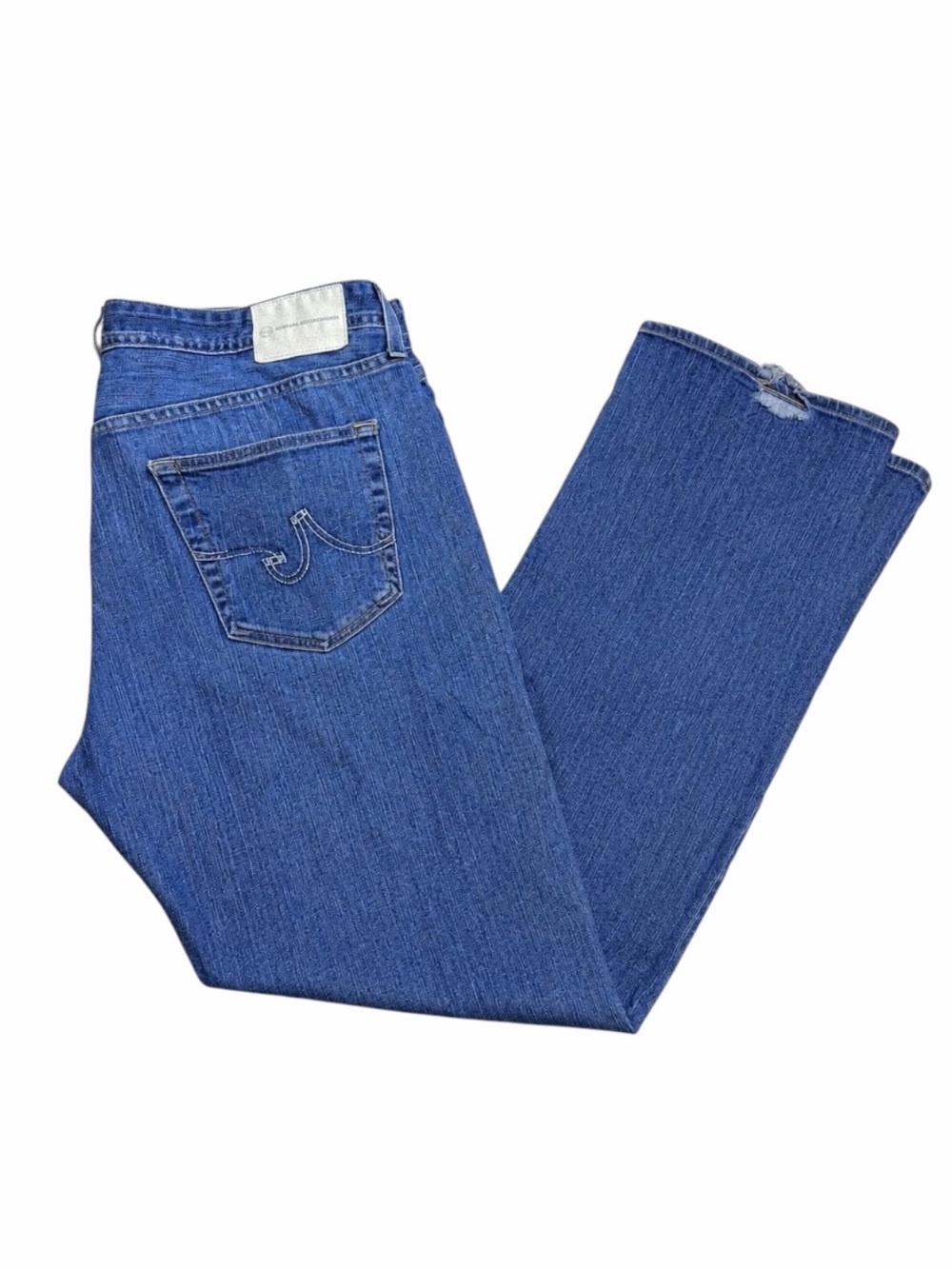 AG Adriano Goldschmied The Protégé Men’s Jeans 38x34 Straight Leg Medium Wash